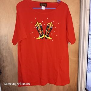 Womens Size large Bob Mackie top